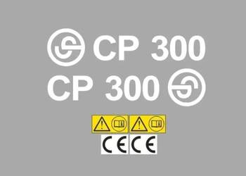 Naklejki oklejenie naklejka - CHICAGO PNEUMATIC CP 300 Zamiennik