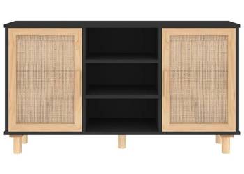 vidaXL Komoda, czarna, 105x30x60 cm(SKU:345640)