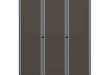 vidaXL Parawan 3-panelowy, antracytowy, 120 x 180 cm(SKU:320701)