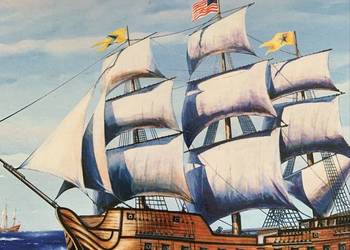 Model USS "Bon Homme Richard"