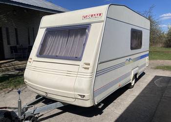 Przyczepa kempingowa GRUAU rocznik 1999, DMC 1000kg