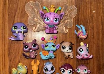 Zestaw figurek littlest pet shop LPS wróżki G3 orginalne Hasbro
