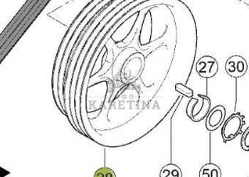 Claas Lexion 740 750 760 Koło Pasowe Napędu 0006650770 00 0665 077 0