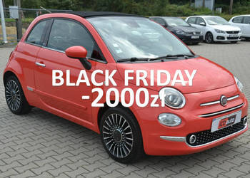 Fiat 500 1,2 benzyna70ps*climatronic* virtual cockpit* nawigacja tomtom*IC…
