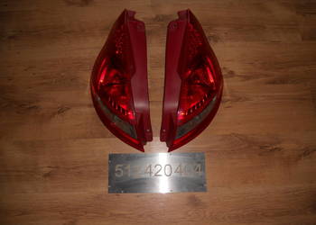 Lampa lewa prawa fiesta mk7 Tył