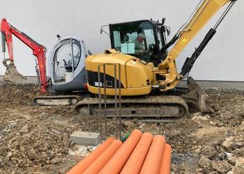 Usługi koparką i Usługi minikoparką Żywiec i okolice roboty ziemne