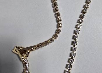 Bransoletka cyrkonie 17-19cm