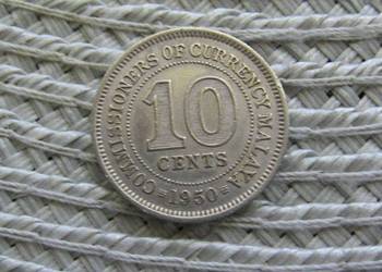 Malaje 10 Cent 1950r
