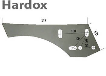 Uchwyt ścinacza HARDOX P26/P części do pługa LANDSBERG