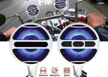 Radio Motocyklowe Głośnikami fm usb Bluetooth