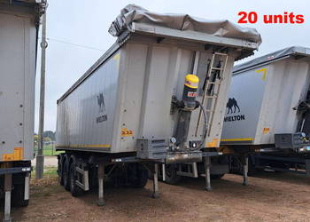 Wielton NW-3 / waga 6,2t / poj. 38m3 / elek. dach / Teflon / 20 szt_240398 Wielton NW-3 / waga 6,2t / poj. 38m3 / elek. dach / Teflon / 20 szt_240398