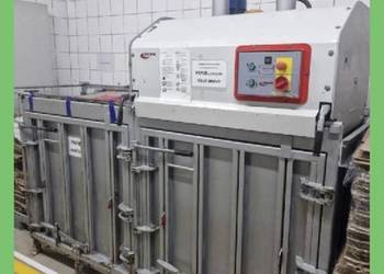 Belownica prasa do foli kartonu makulatury odpadów śmieci