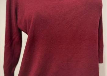 Sweter damski bordowy