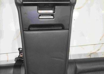 Oparcie tylnej kanapy siedziska BMW E61 Czarna skóa Bardzo ładny stan