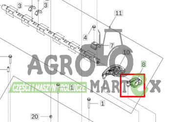 DZ122172, DZ104036 KONIK ZAWORU SSĄCEGO JD