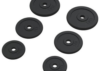 Obciążniki żeliwne 6 szt. 30 kg WM-93639