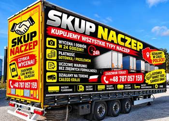 Skup naczepy / pojazdy ciężarowe / wycena i odbiór w 24h