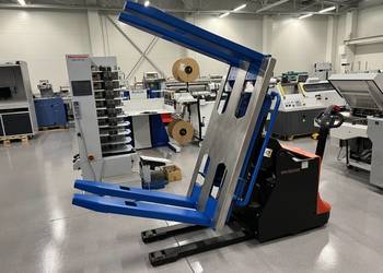 Obracarka palet papieru MV Technik MPR 10 Mobilna