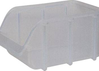 Pojemnik warsztatowy, 145x240x125 mm, przeźroczysty polipropylenowy Hüners…