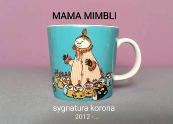 MUMINKI kubek Moomin Arabia Finland - sygnatura korona - MAMA MIMBLI