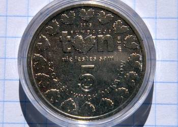 ŻETON - 5 SZCZĘŚLIWYCH DUKATÓW FUNDACJI TVN ( WESOŁOWSKI ) ŻETON - 5 SZCZĘŚLIWYCH DUKATÓW FUNDACJI TVN ( WESOŁOWSKI )