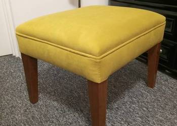 Pufa Podnóżek Zielony Oliwkowy JAK NOWY