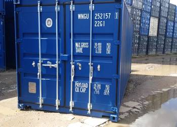 Kontener morski, kontener magazynowy 20 dv - po jednej trasie