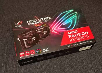 Karta graficzna Asus ROG Strix Radeon RX 6600 XT Gaming OC 8G