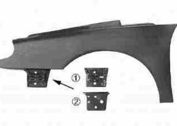 BŁOTNIK PRZEDNI PR - RENAULT LAGUNA 06/98 -03/01