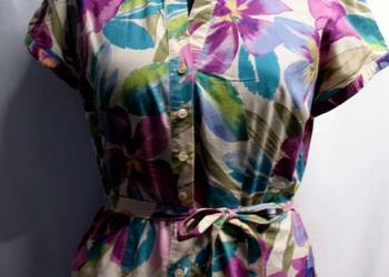 Bluzka koszulowa bawełna 42 XL biust 106 cm