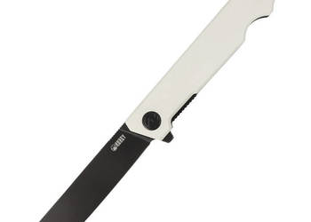 Nóż składany Kubey Knife Pylades Ivory G10, Blackwash AUS-10 (KU253D)
