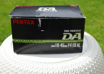 Pentax SMC DA16-45 mm f4 ED AL.