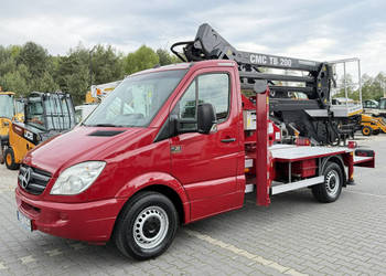 Mercedes Sprinter Podnośnik Koszowy 20m CMC TB200 Zwyżka Ważne UDT Wumag G…