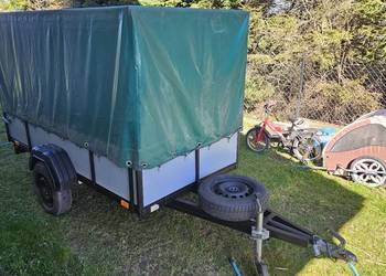 Przyczepka lekka SAM 2,6 x 1,23 Jak nowa