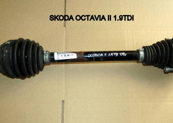 PÓŁOŚ LEWA / KRÓTKA SKODA OCTAVIA II 1.9TDI