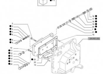 New Holland T6010 T6090 T6070 Zawór hydrauliczny 82021820