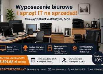 SPRZEDAŻ WYPOSAŻENIA BIUROWEGO I SPRZĘTU IT