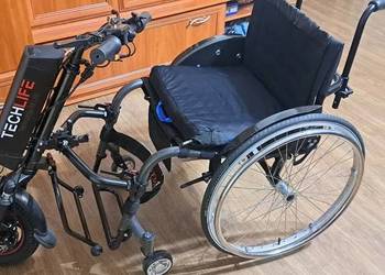 Sprzedam Elektryczny ręczny wózek inwalidzki