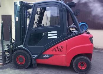 wózek widłowy sztaplarka linde