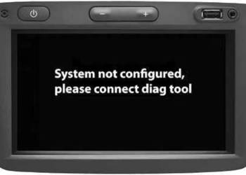 System not configured Dacia Renault Opel LG Media Nav V3 EVO MN3