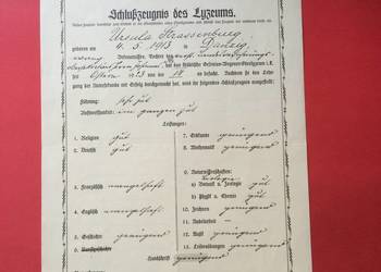 ( 580 ) Dokument niemiecki