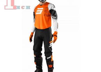STRÓJ CROSS SPODNIE KOSZULKA ORANGE 38/L AUTOTECH