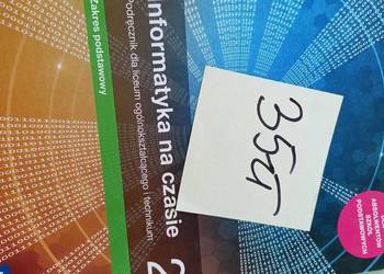 Informatyka na czasie 2 książki wysyłka gratis Trójmiasto podręczniki Sopot