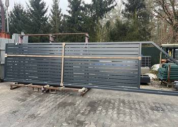 Brama przesuwna H-1,87 L-5,5m - komplet