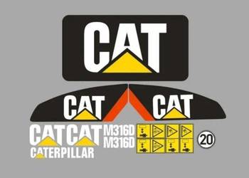 Naklejki Oklejenie - CAT M316D Zamiennik CATERPILLAR