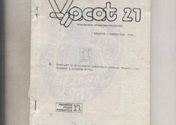 Vacat Miesięcznik Społeczno - Polityczny nr 21 wrzesień-paźd