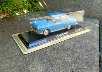 WOŁGA GAZ M21 model kolekcja 1:43 kultowe auta deagostini nowy złota