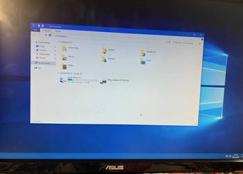 Monitor Asus 22 cale, Komputer HP EliteDesk 705 G3 MT