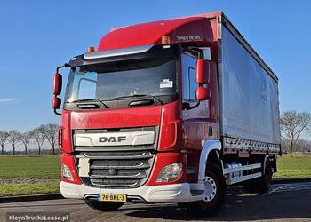 DAF CF 260 BDF+BOX LIFT AIRCO firanka 4x2 2018