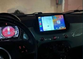 Radio Android 12 Fiat 500 gps wifi bluetooth PROM